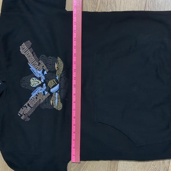 Blizzard World Of Warcraft Hoodie Sweatshirt Overwatch Reaper Black Size M - Picture 5 of 7